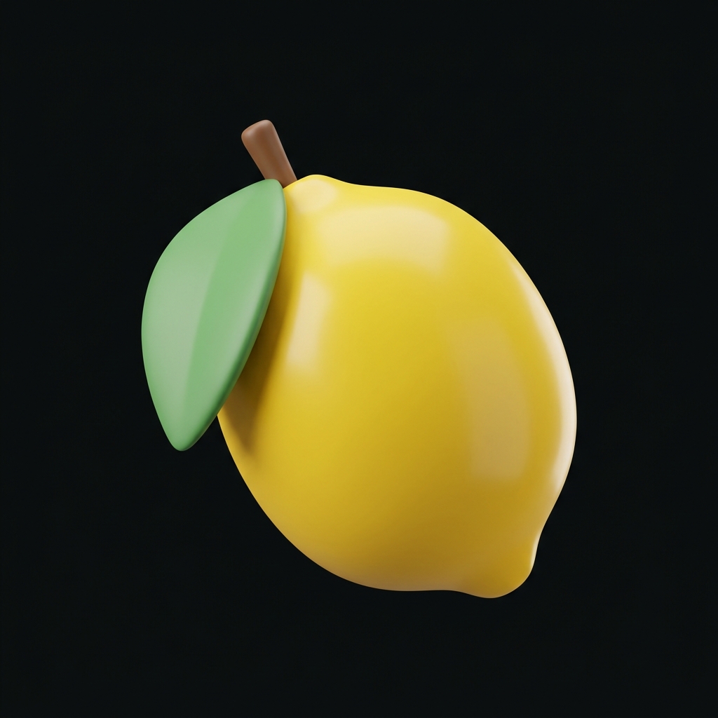 3D Akdeniz Limonu